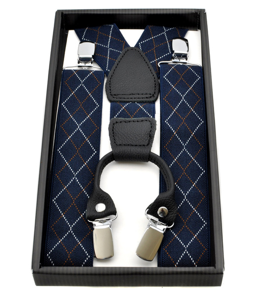 MOCNE SZELKI MĘSKIE 3,5 CM Z GUMY ORAZ 100% SKÓRY Rodzaj do spodni