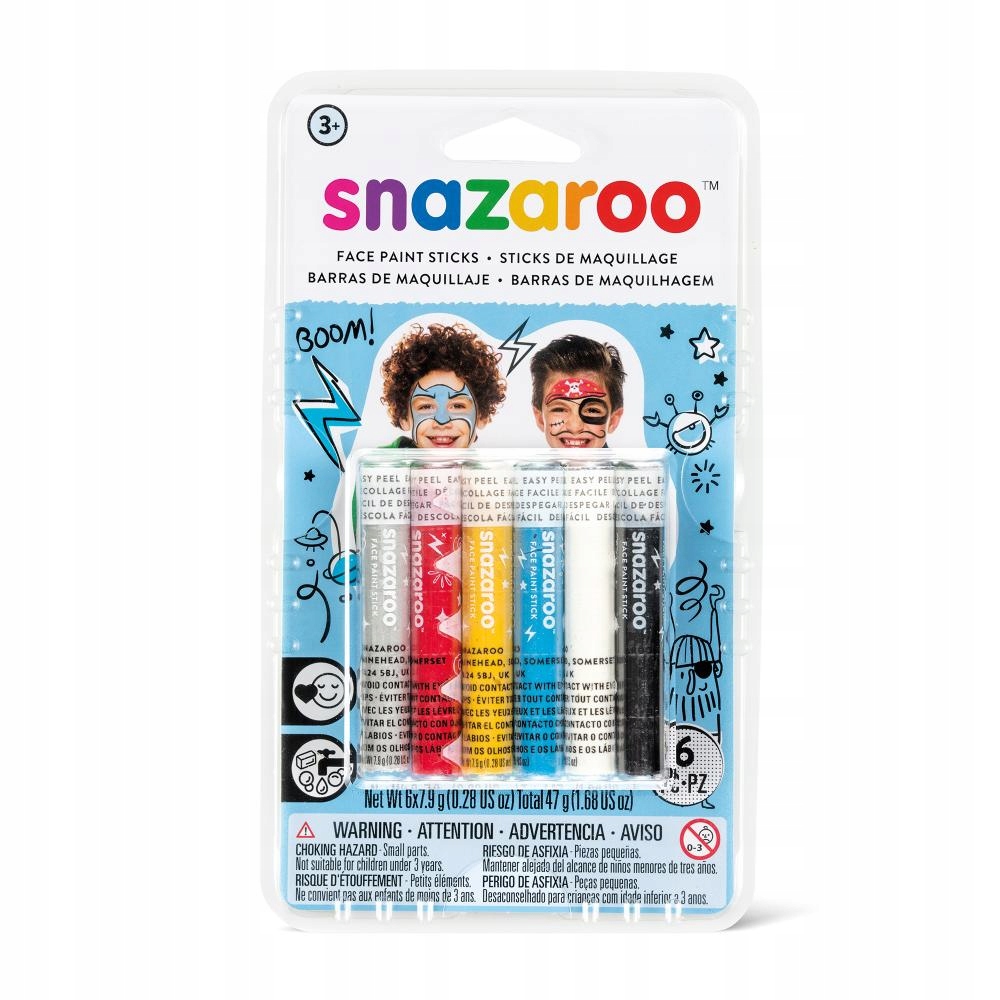 

Snazaroo Kredki do Malowania Twarzy: Adventure