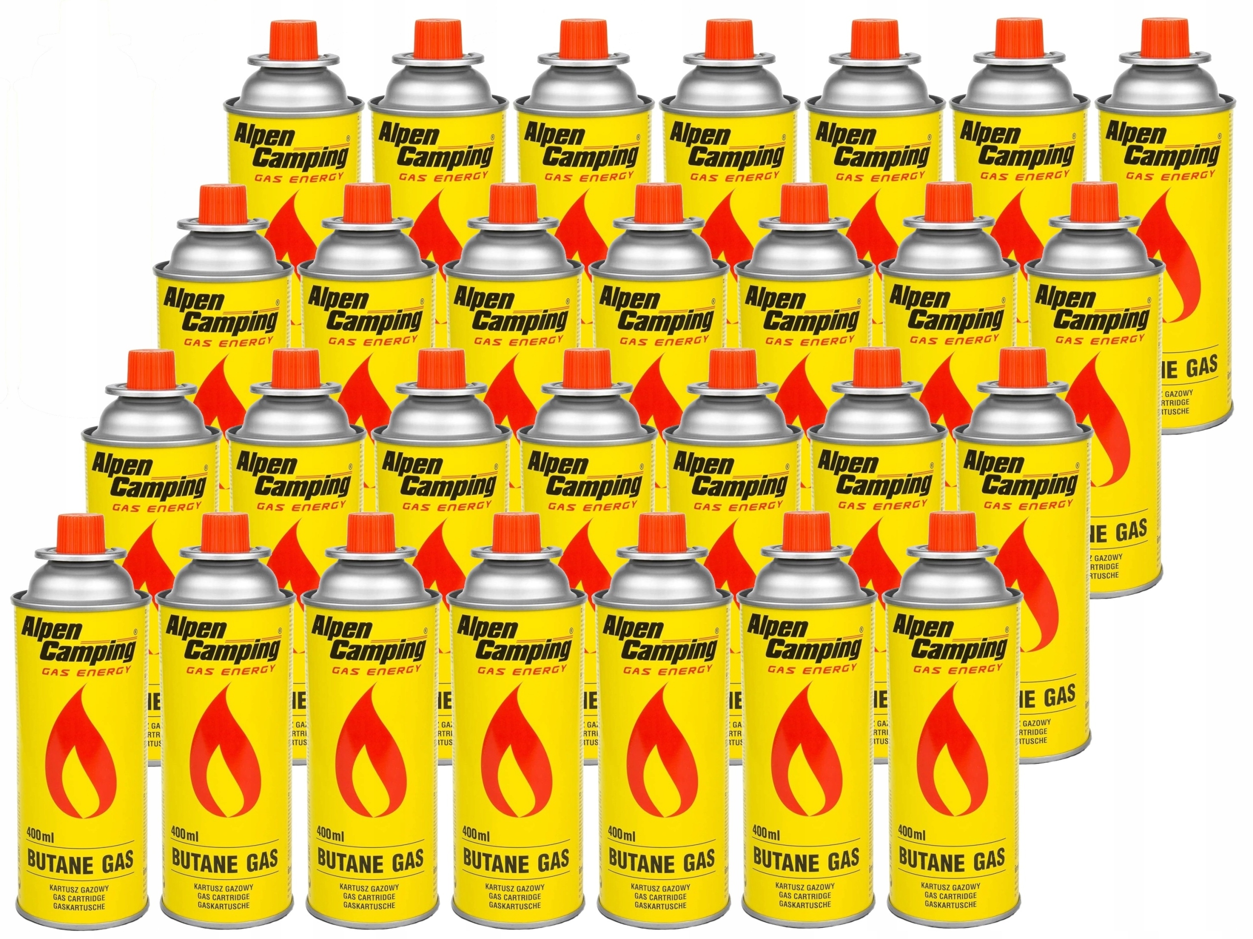 Kartusz gazowy Alpen Camping Gaz 227g 400 ml Palnik Kuchenka Gril Kominek