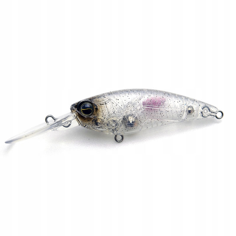 Wobler Raid Level Shad 026. Salt & Pepper (50mm, 4.3g, 1.5-1.8m)