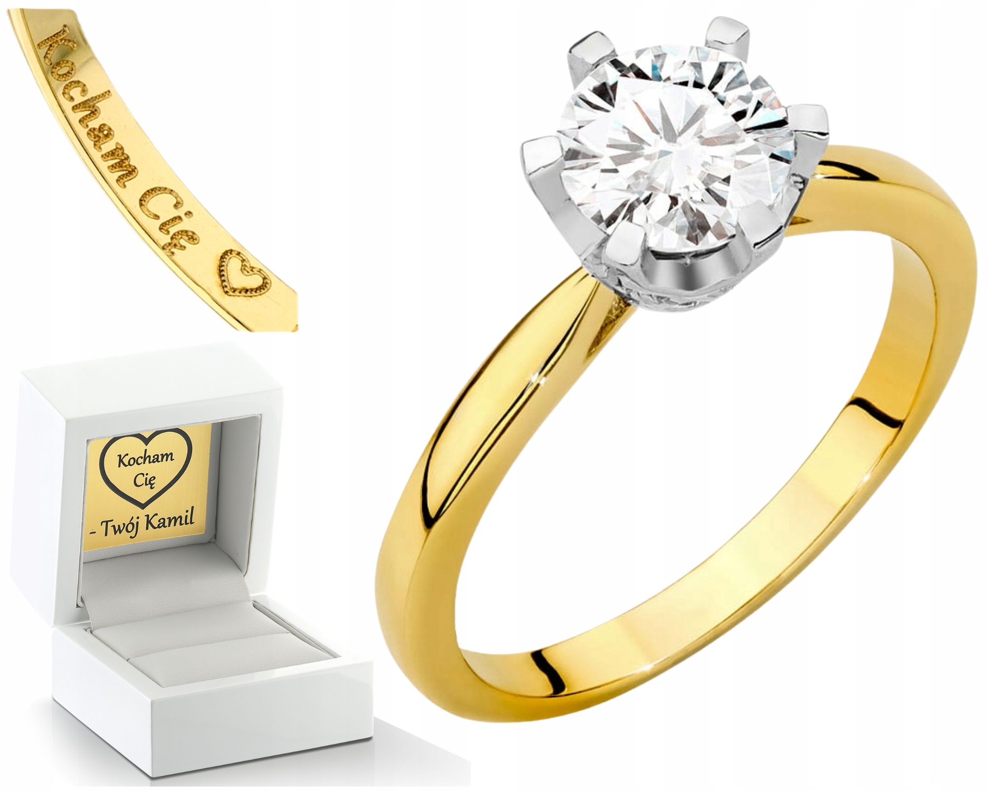 Prstýnek Briliant Lab 1,00 Ct Zlato 585 Certifikovaný Produkt