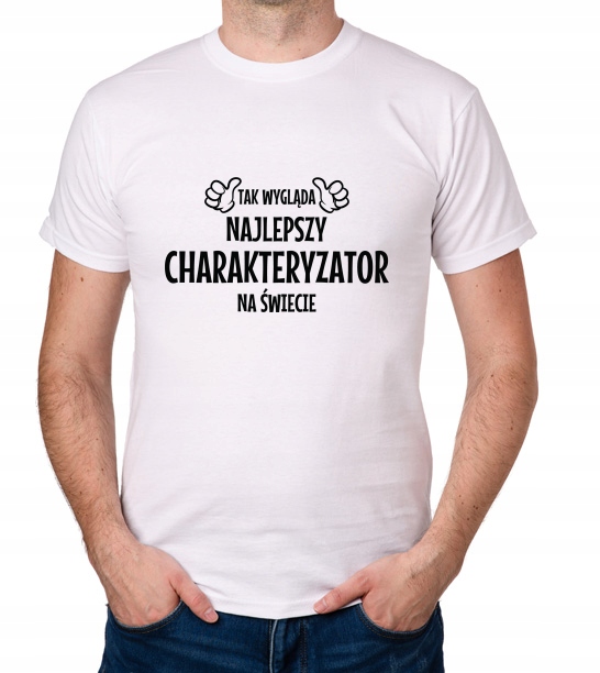

koszulka Najlepszy Charakteryzator prezent