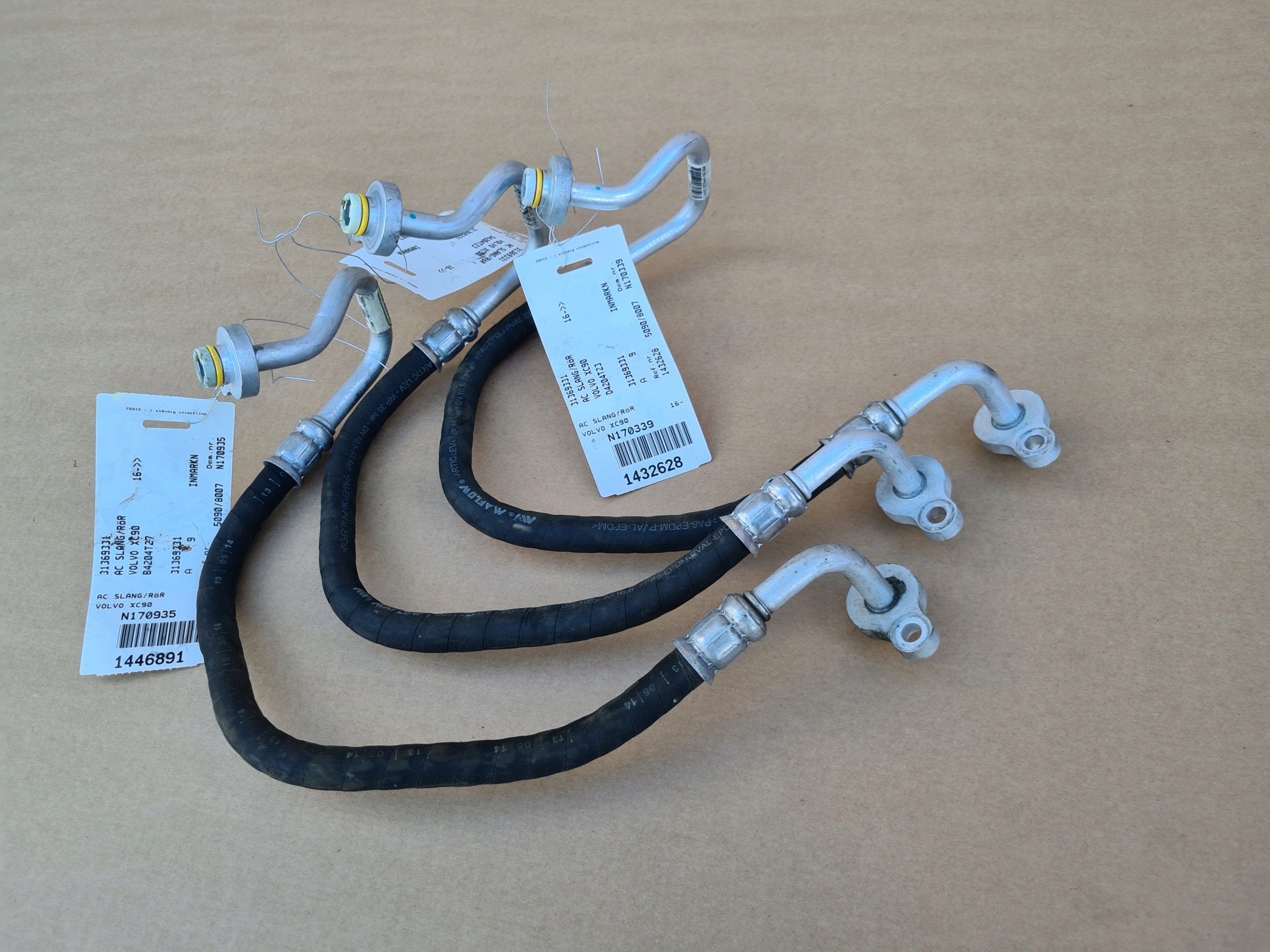 31369331 - ТРУБКА ШЛАНГ КОНДИЦИОНЕРА VOLVO