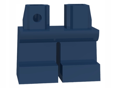 

Lego 41879 Nogi małe niebieskie ciemne Nowe (1g)