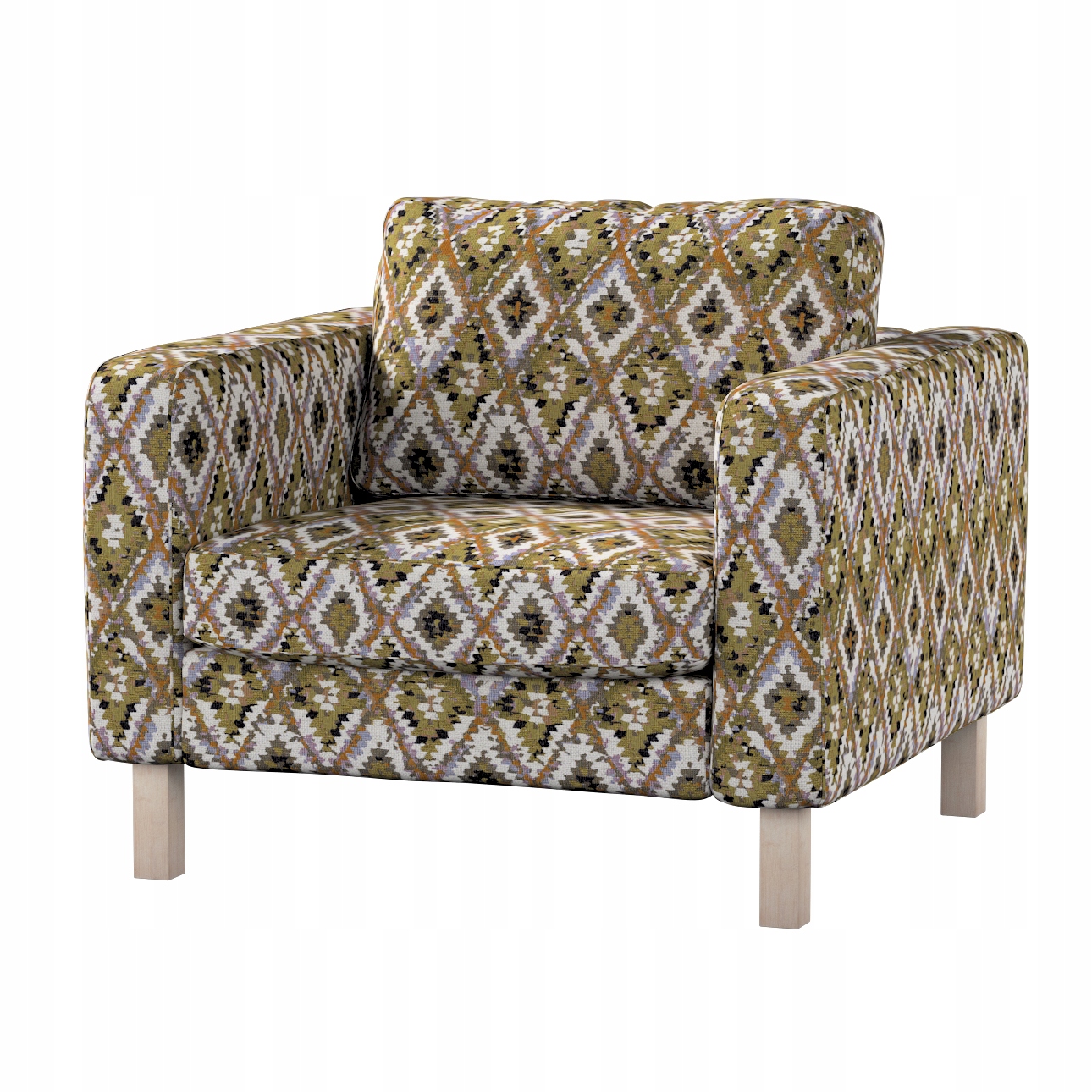 Poťah na kreslo Karlstad Ikea, oranžový