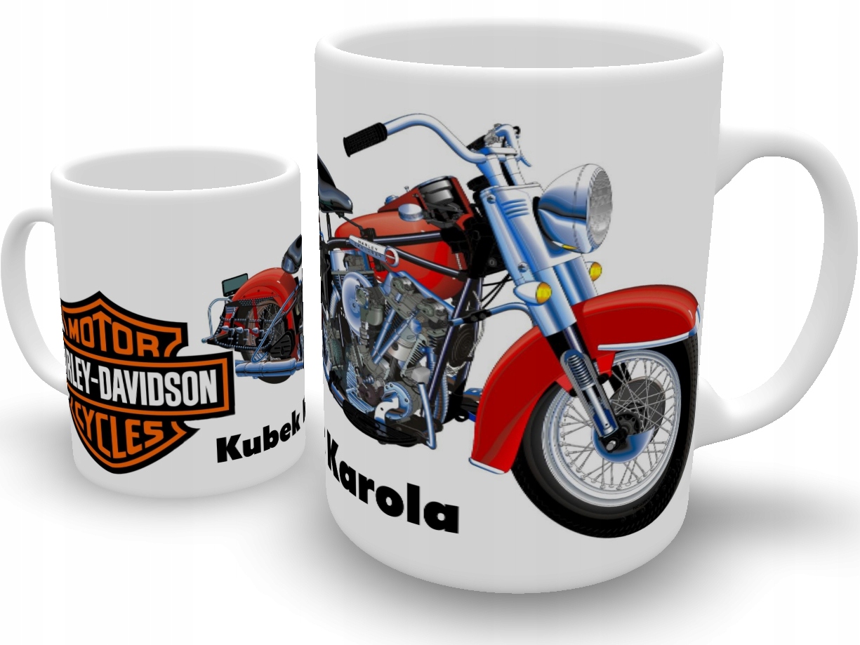 

Kubek Harley Davidson + Imię Na Prezent