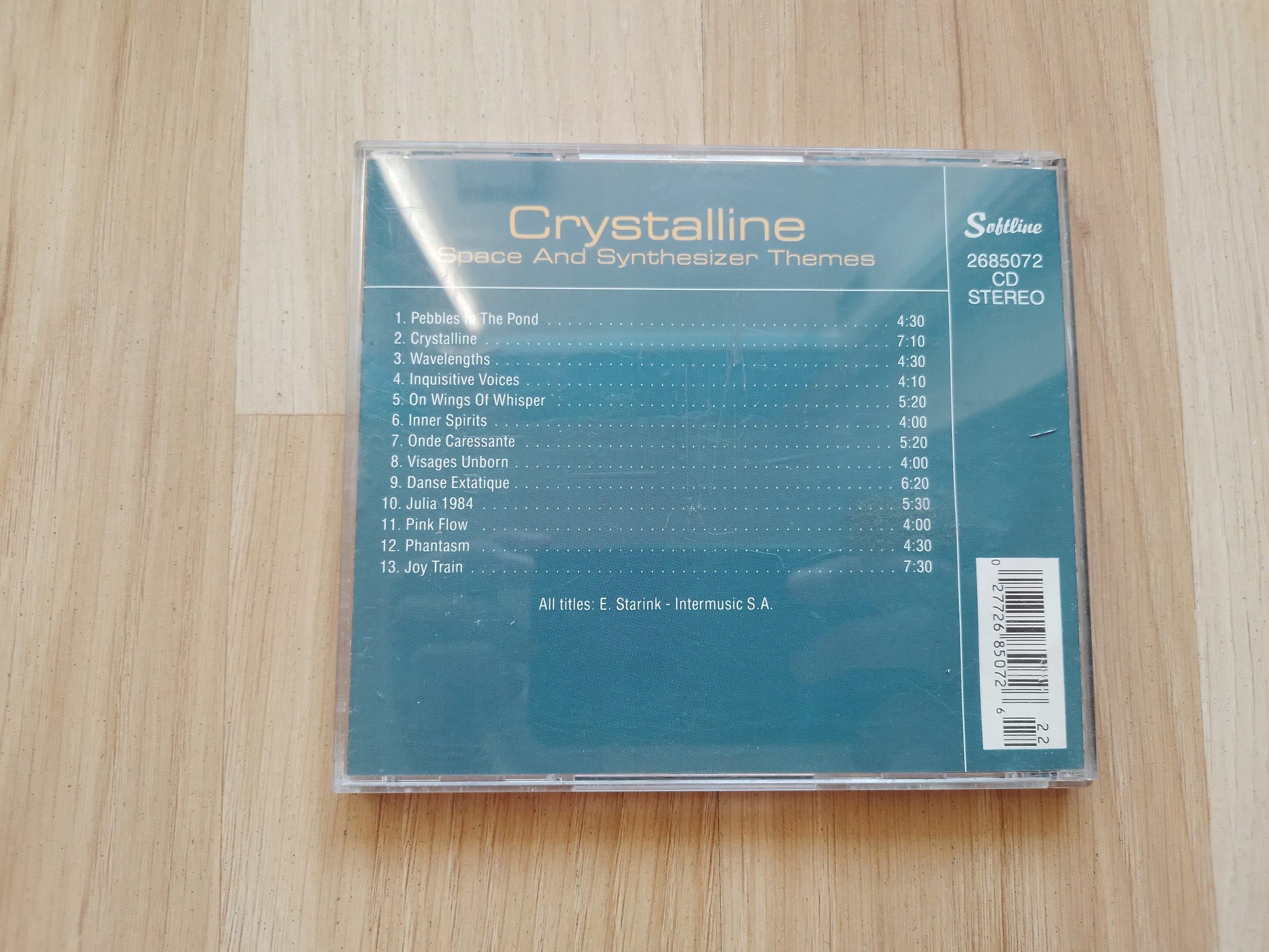Space And Synthesizer Themes Crystalline CD EAN (GTIN) 027726850726