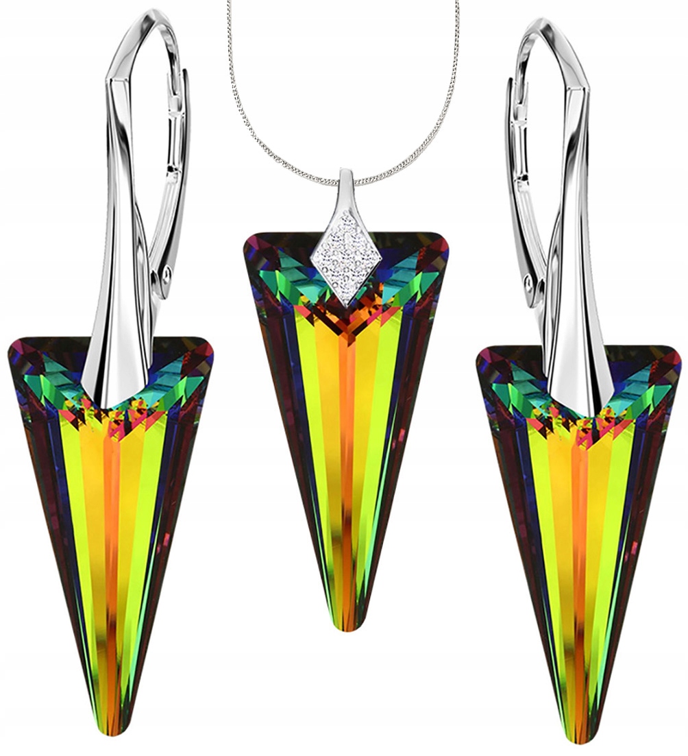 Sada stříbrných šperků Náušnice Přívěsek Přívěsek pro manželku k výročí