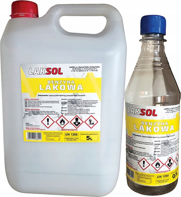 

Benzyna lakowa rozcieńczalnik lakowy 500ml