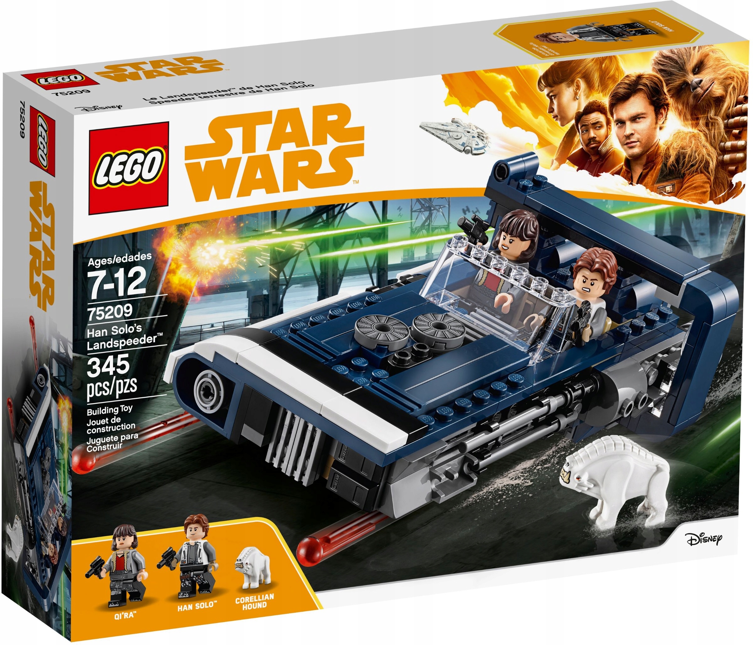 

75209 Lego Star Wars Śmigacz Hana Solo