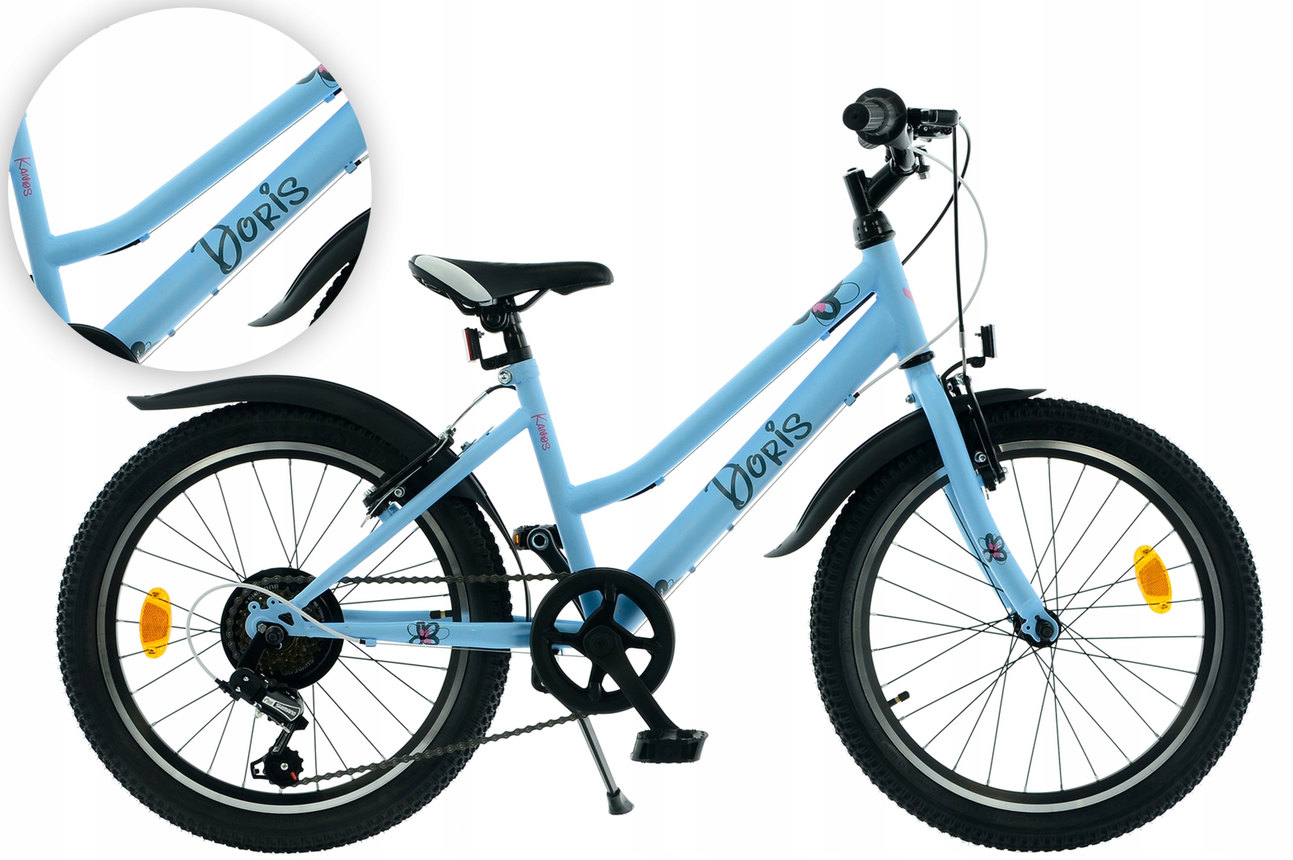 Rower dziecięcy 20" Kands Doris rama 12" błękitny R26