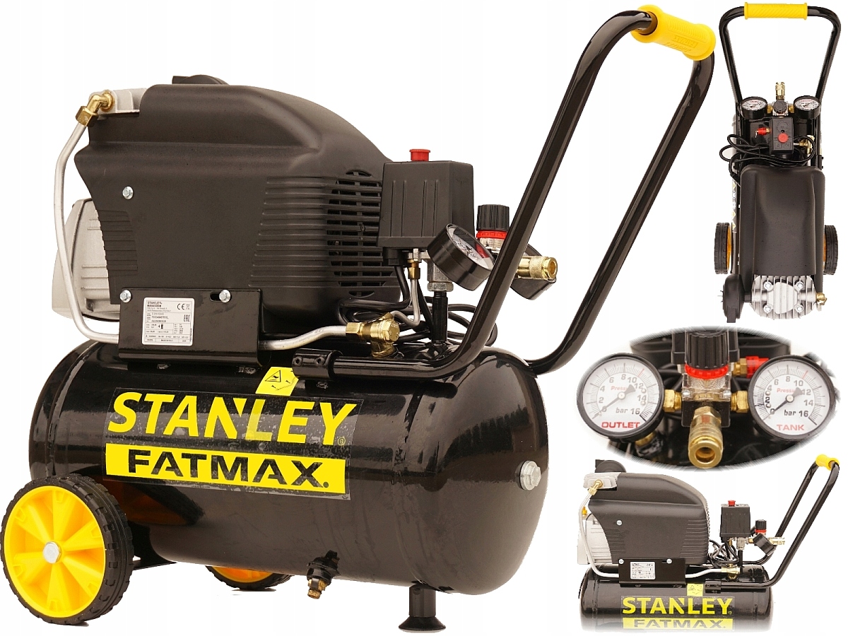 Stanley Fatmax Kompresor Olejowy Sprężarka powietrza 24L 10bar 2,5KM