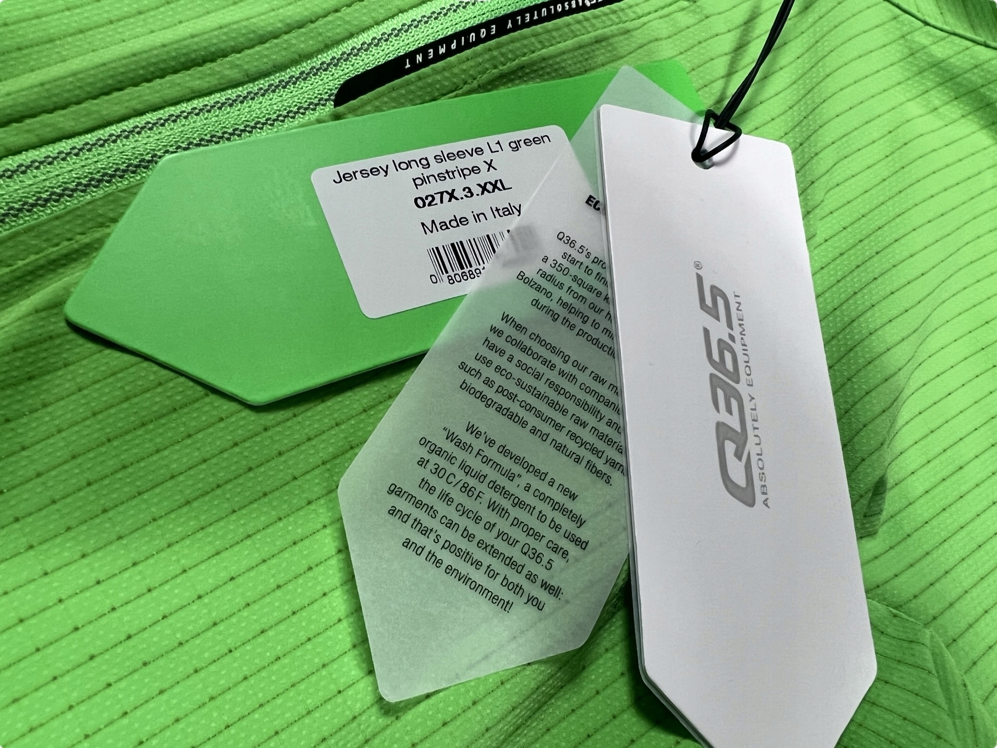 Q36,5 L1 PENSTRIPE X KOSZULKA ROWEROWA Rozmiar XXL