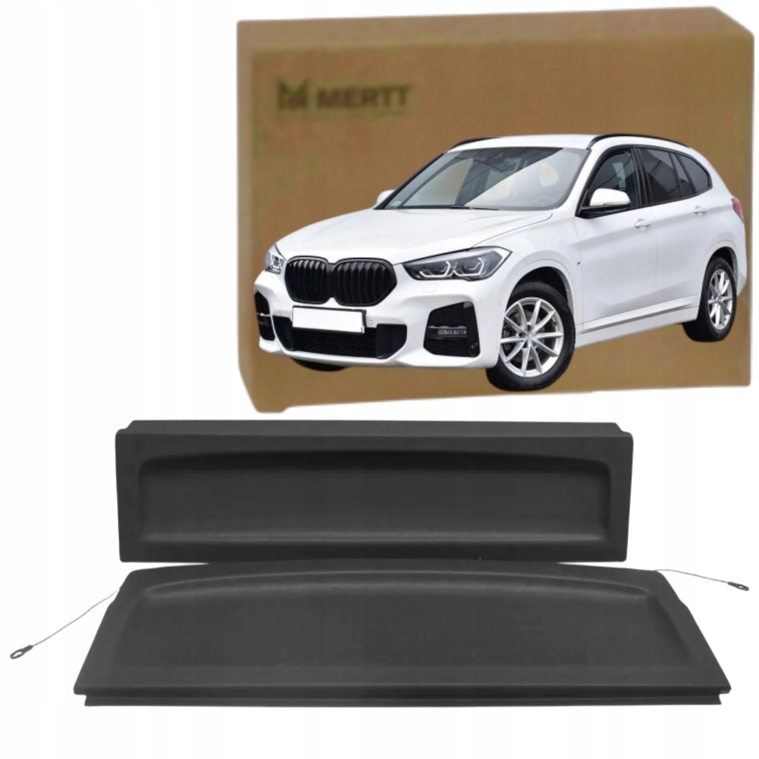 Police zadního zavazadlového prostoru Bmw X1 F48 2016-2022 51467378619 Černá