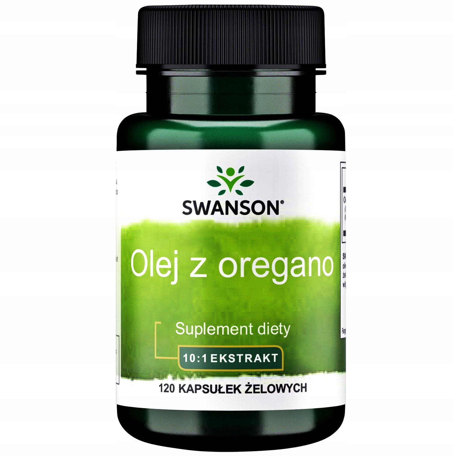 SWANSON OLEJ OREGANO olejek KONCENTRAT 10:1 OIL 120kaps