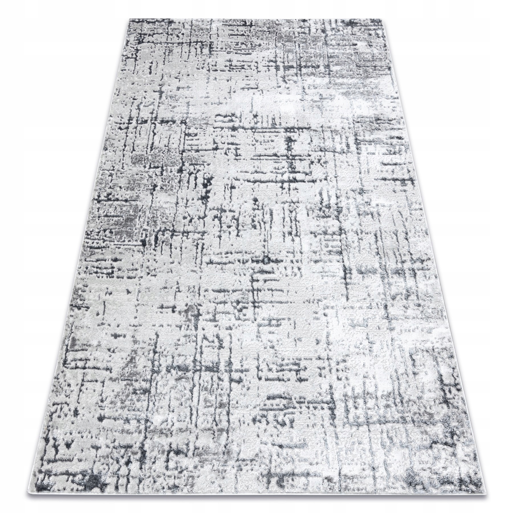 Dywan nowoczesny Linie vintage szary Strukturalny Do Salonu 120x170 cm