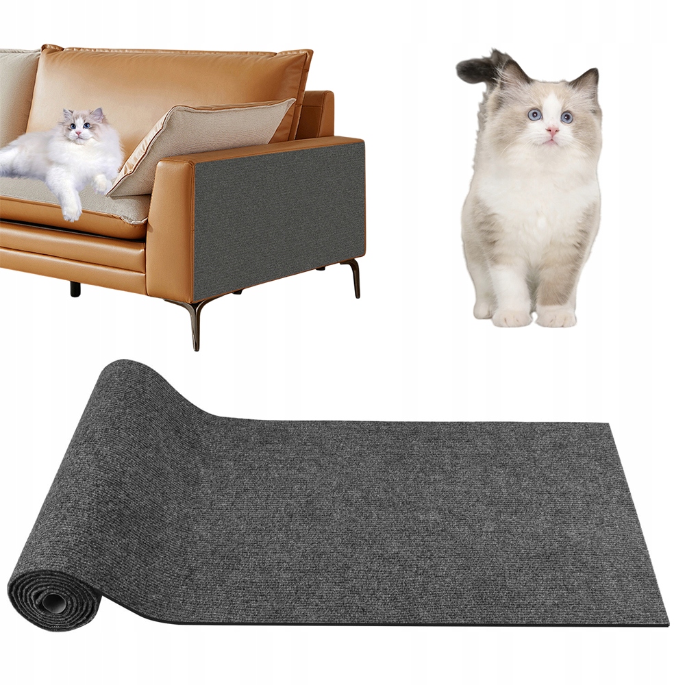 Levně Samolepicí Škrabací Podložka Pro Kočky Ochrana Pohovky Nábytku 100 X 40 CM
