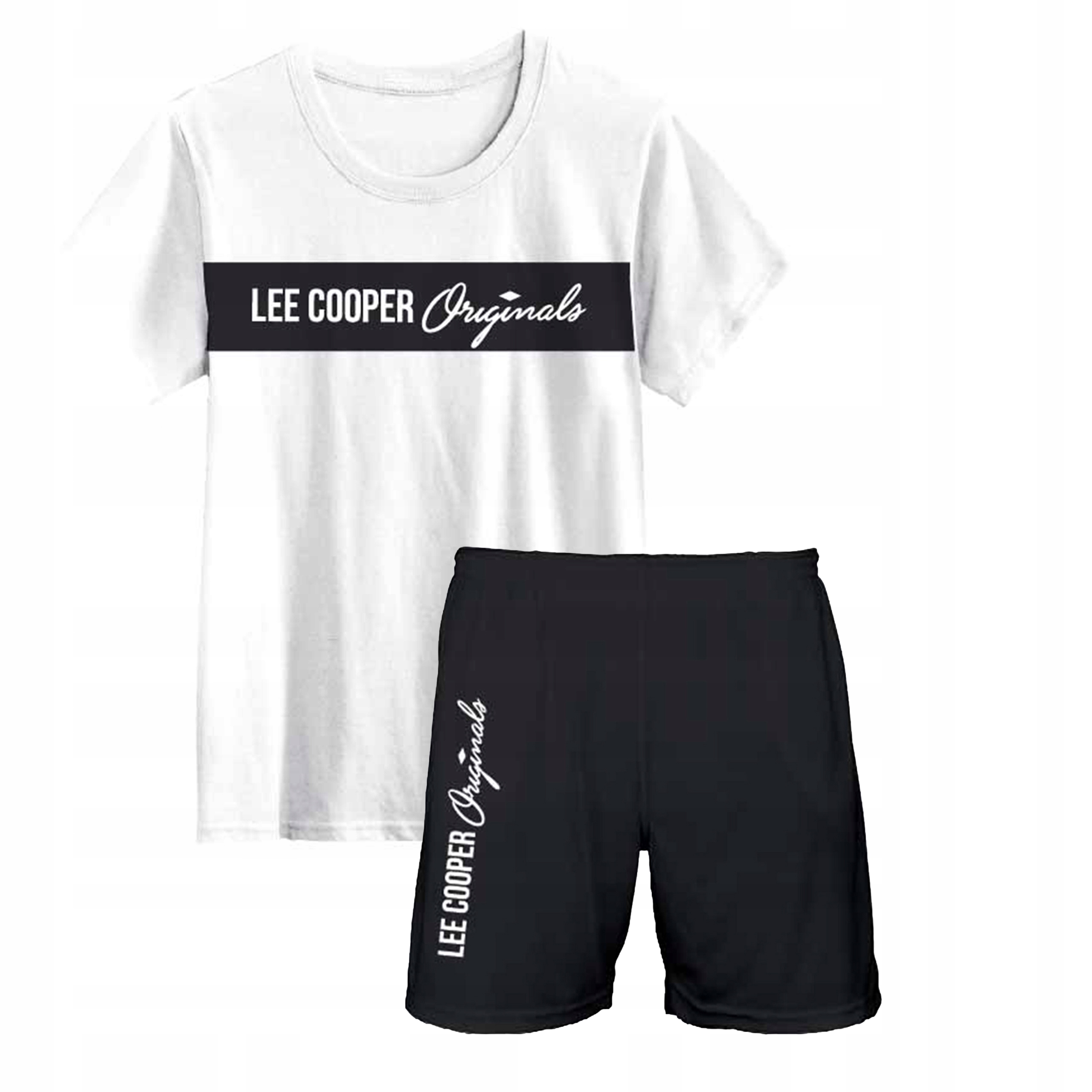 

Piżama Męska Lee Cooper 39128 Socium Biała XXL