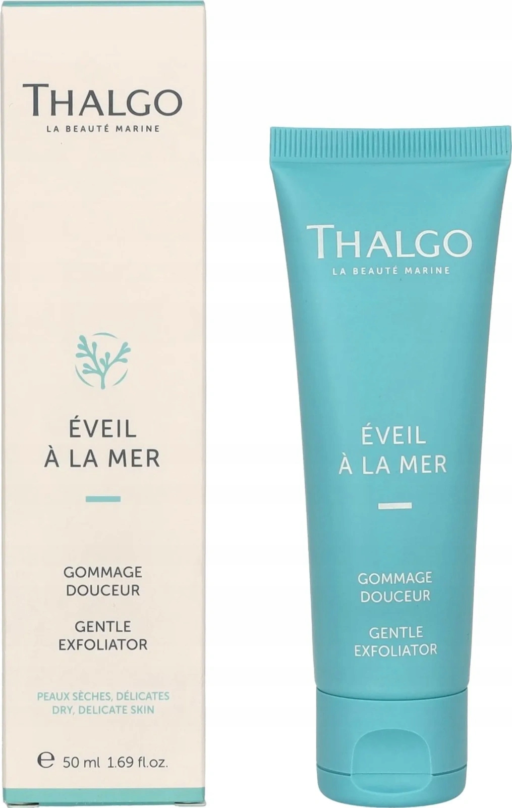 Thalgo Gentle Exfoliator Peeling na obličej a krk, čistí 50 ml