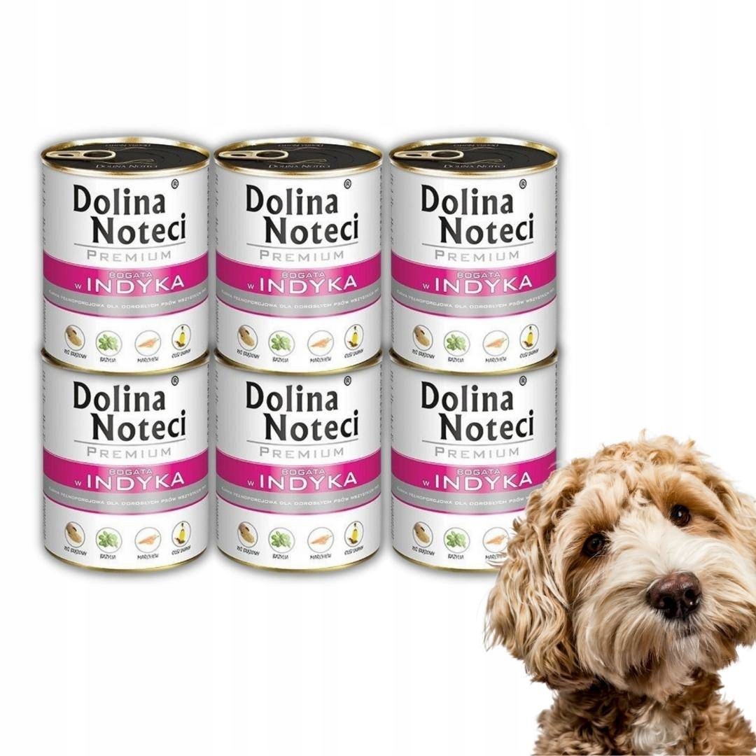 Levně Dolina Noteci Vlhké Krmivo Pro Psa Krůta 6x800g