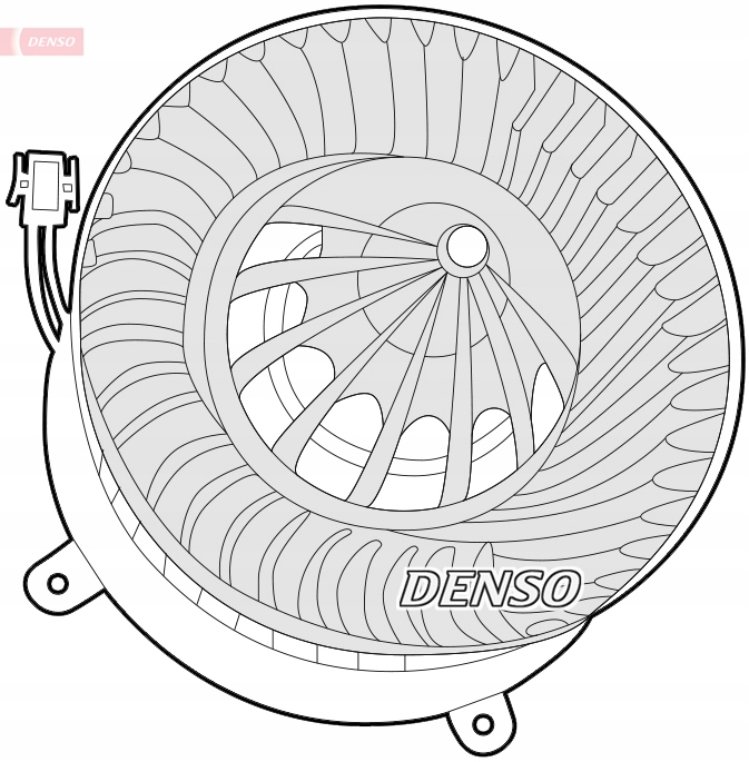 Denso DEA17012 вентилятор внутренний