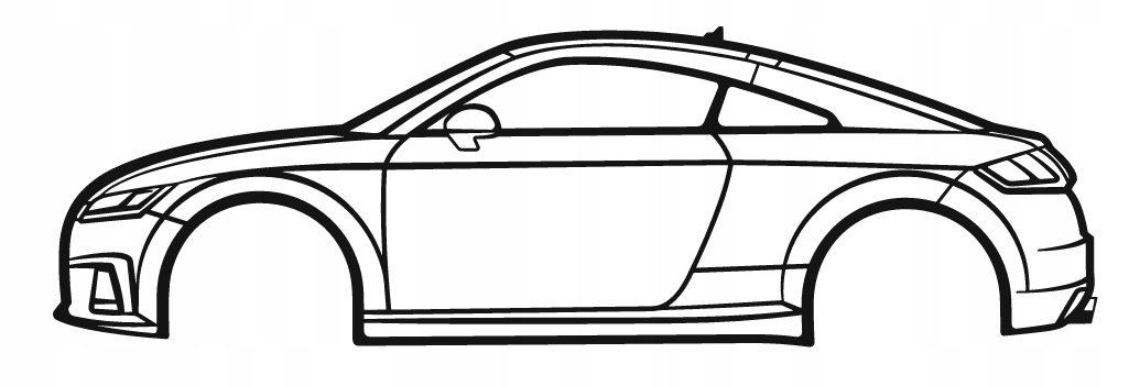 nástěnná dekorace Obraz Auto Audi Tt 2015