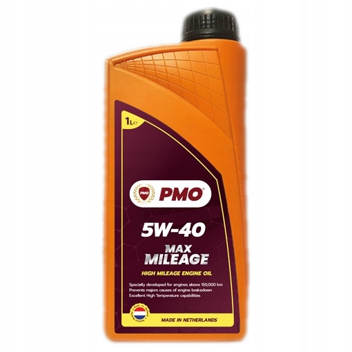 Pmo Max Mileage 5W40 Olej silnikowy 1L