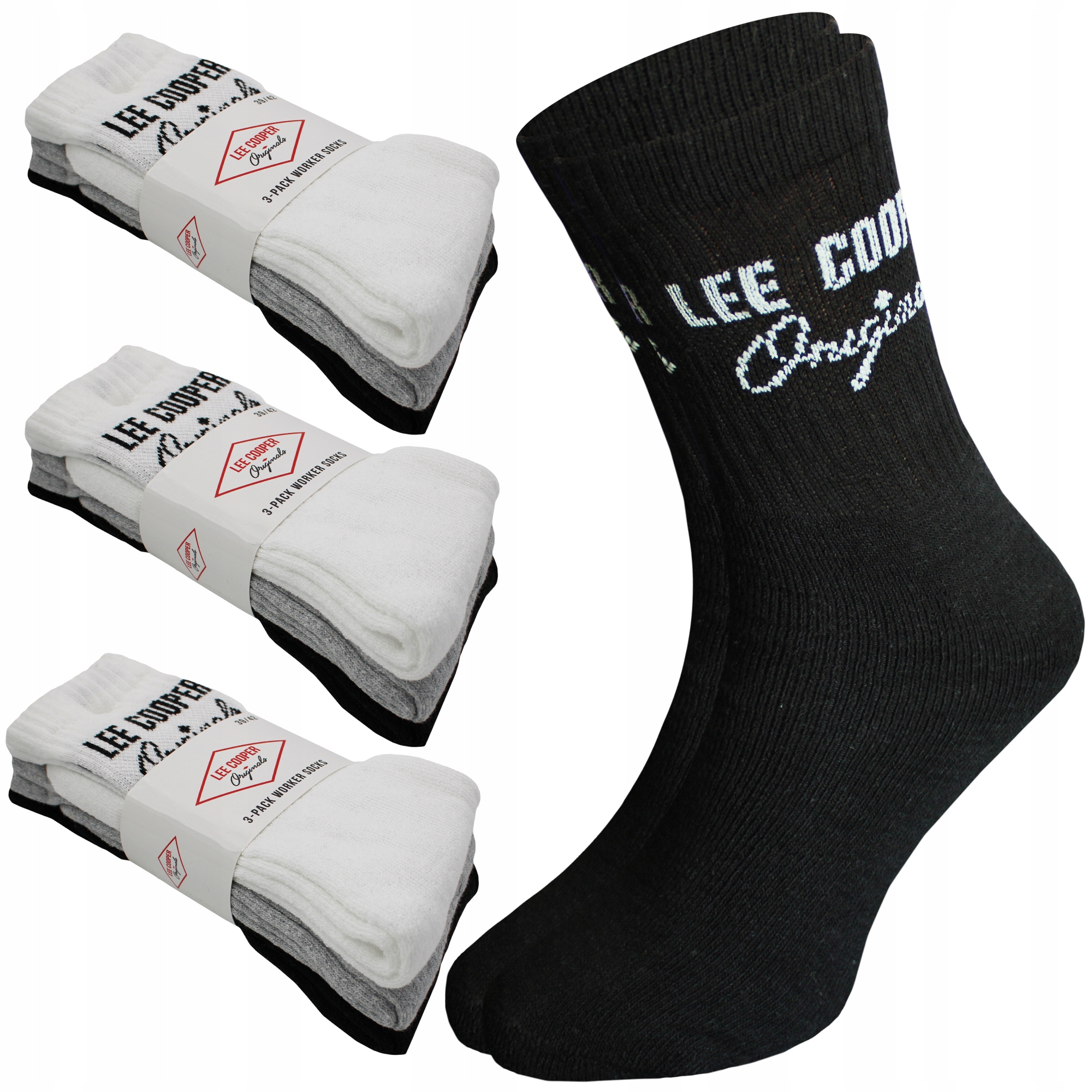

Skarpety Frotte Lee Cooper 9-PAK, mix, 43/46