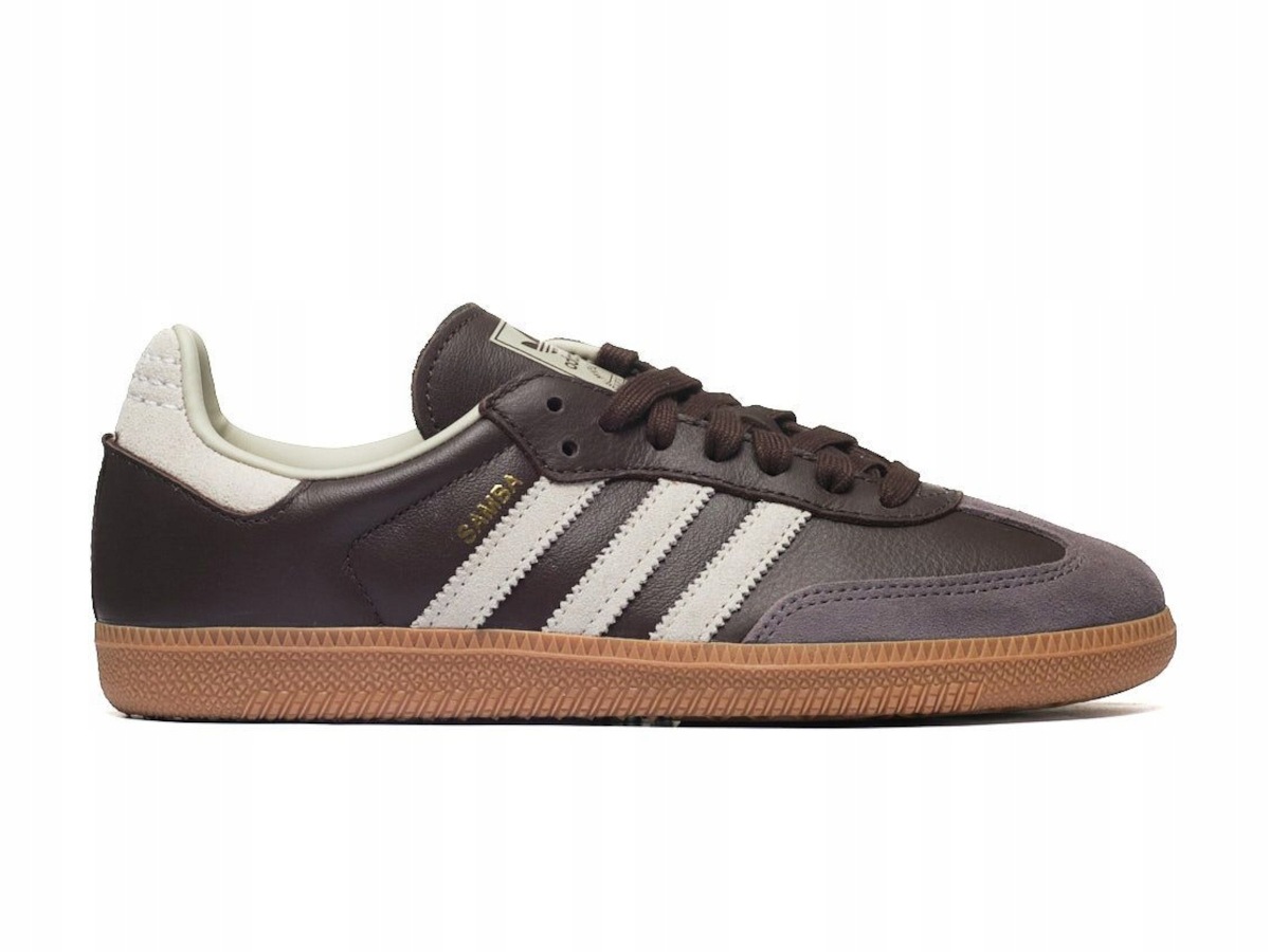 Boty Adidas Samba Og ID1481 tenisky kožené tenisky hnědé 36