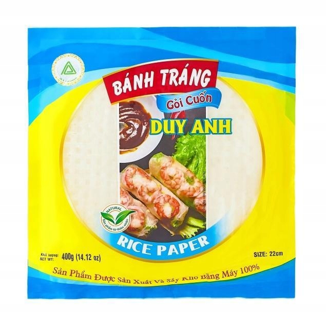 

Papier ryżowy kwadrat 22cm, 400g, Duy-Anh