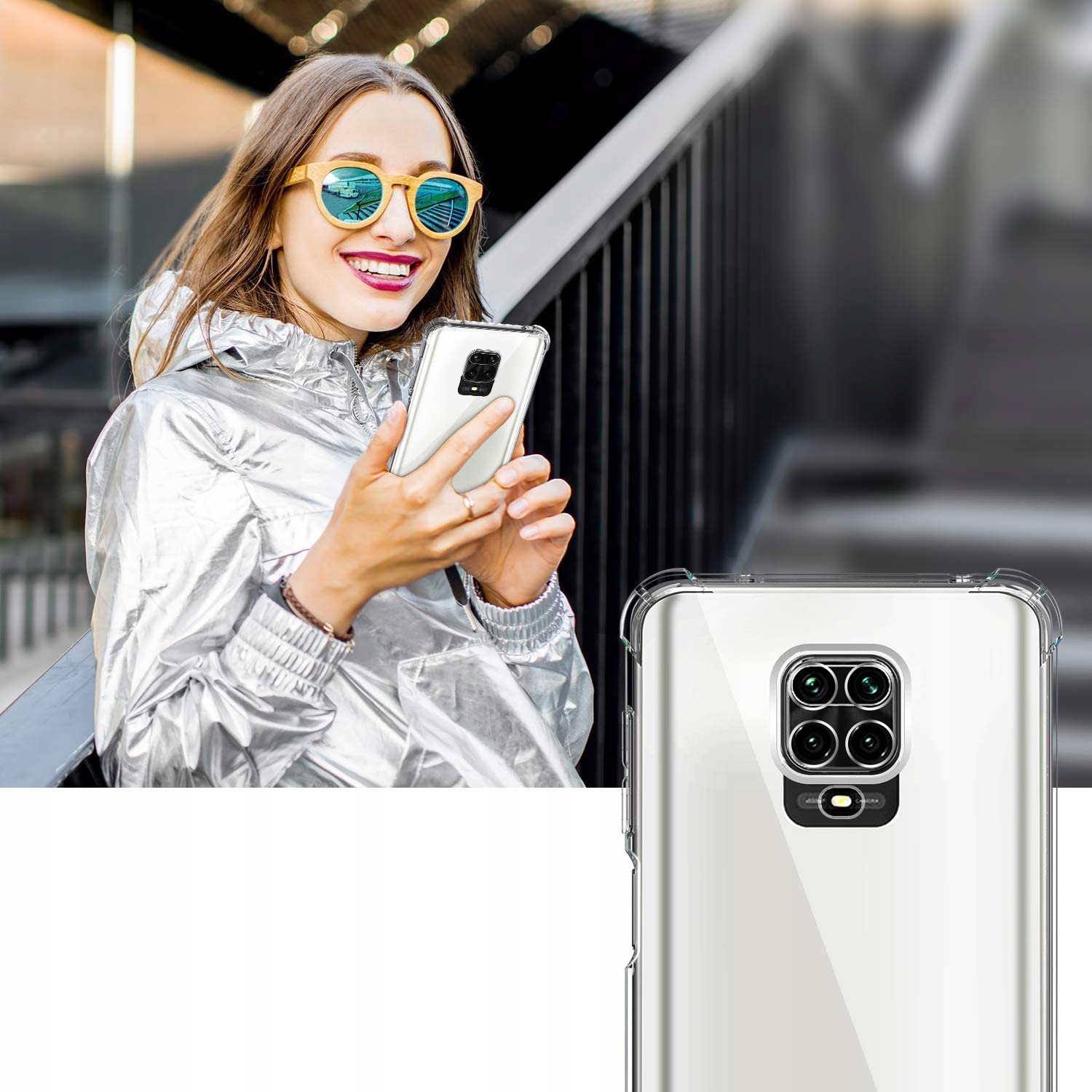 ETUI do XIAOMI REDMI NOTE 9 PRO ANTI SHOCK +SZKŁO Marka Inna