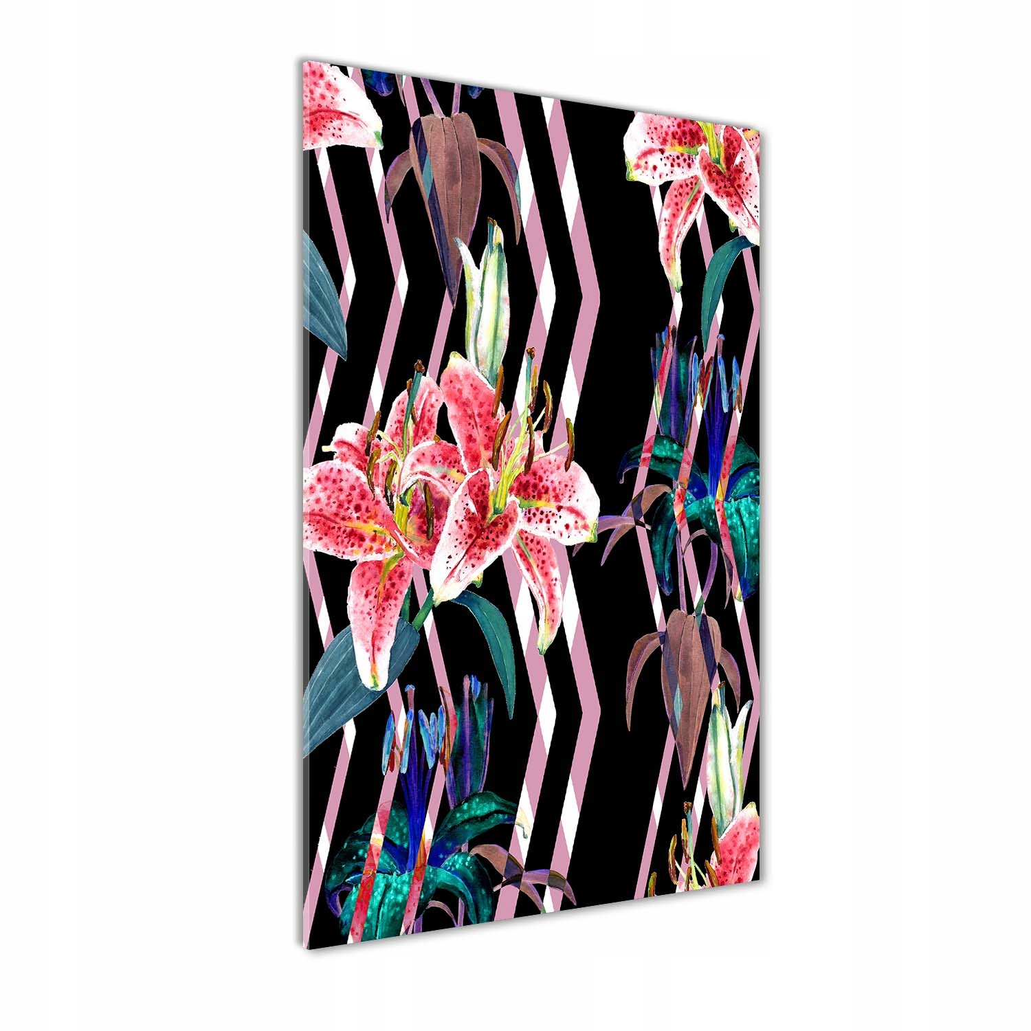 

Foto obraz akrylowy na ścianę Lilie tło 70x140cm