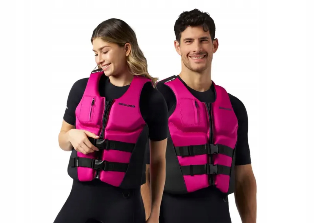 Kamizelka Asekuracyjna Kapok Brp Sea-Doo Wave Różowy r.S 2870380436