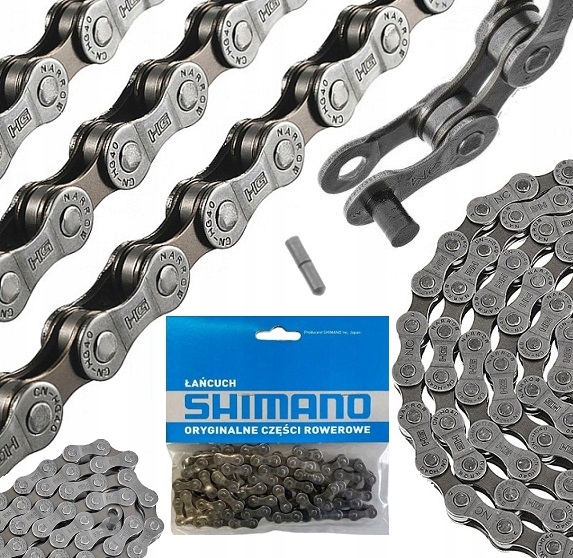 

Łańcuch Shimano CN-HG40 6/7/8S 114 Ogniw