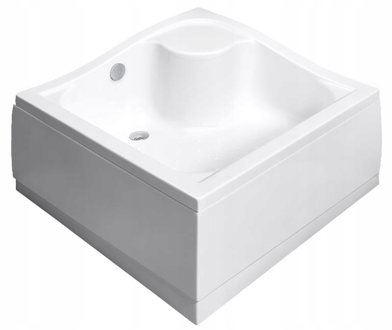 Brodzik kwadratowy gleboki Radaway Korfu C 90x90