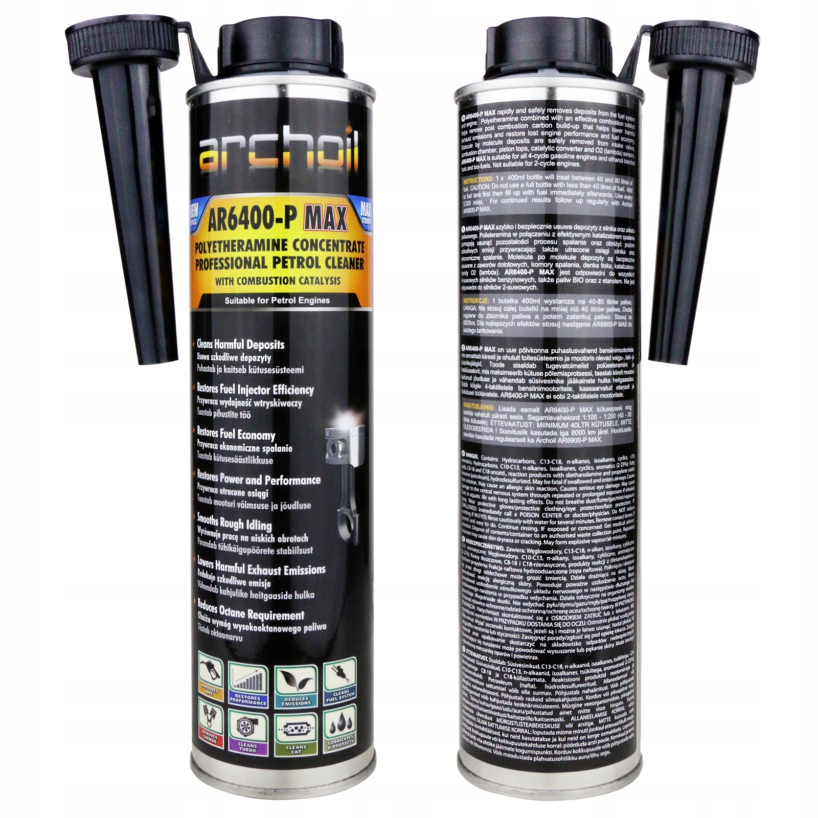 Archoil AR6400-P Max Dodatek Czyszczący Do Benzyny