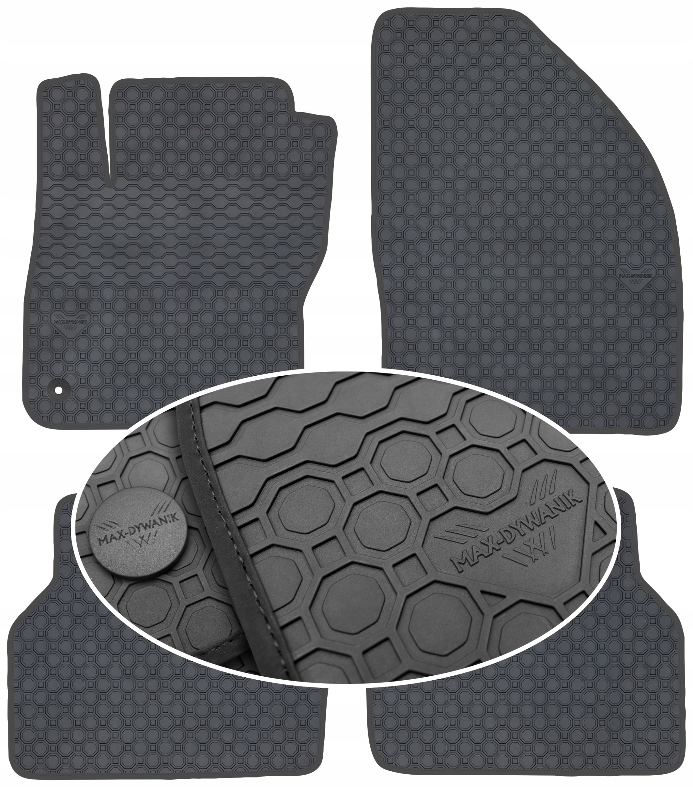 Ford Focus II Fl 2007-2011 Koberce Čierne