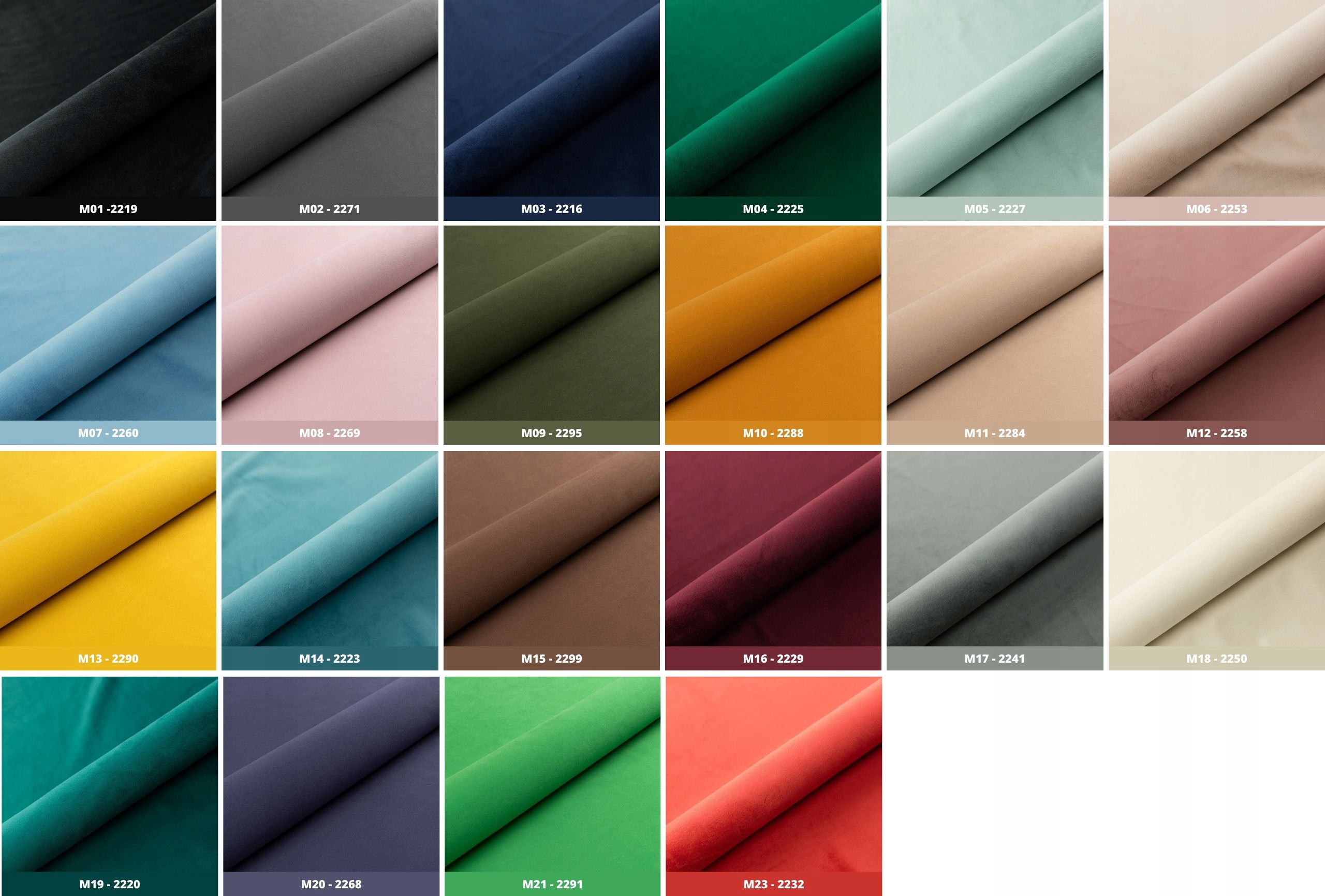 PANELE TAPICEROWANE NA ŚCIANĘ WEZGŁOWIE 70x30cm Kod producenta PT-70-30-ALL-MIX