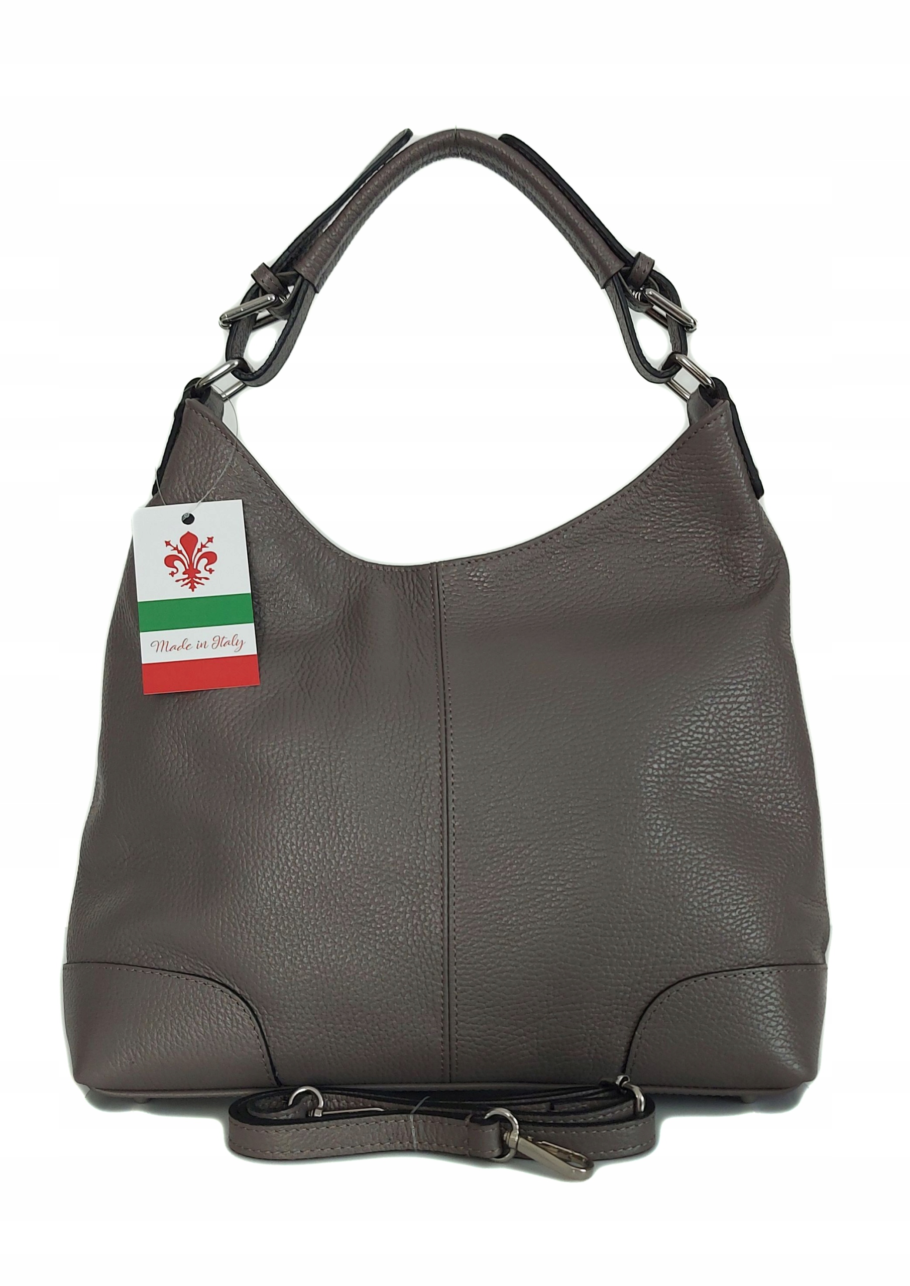 Italská kožená taška na rameno Vera Pelle je elegantní a praktická pro každodenní nošení