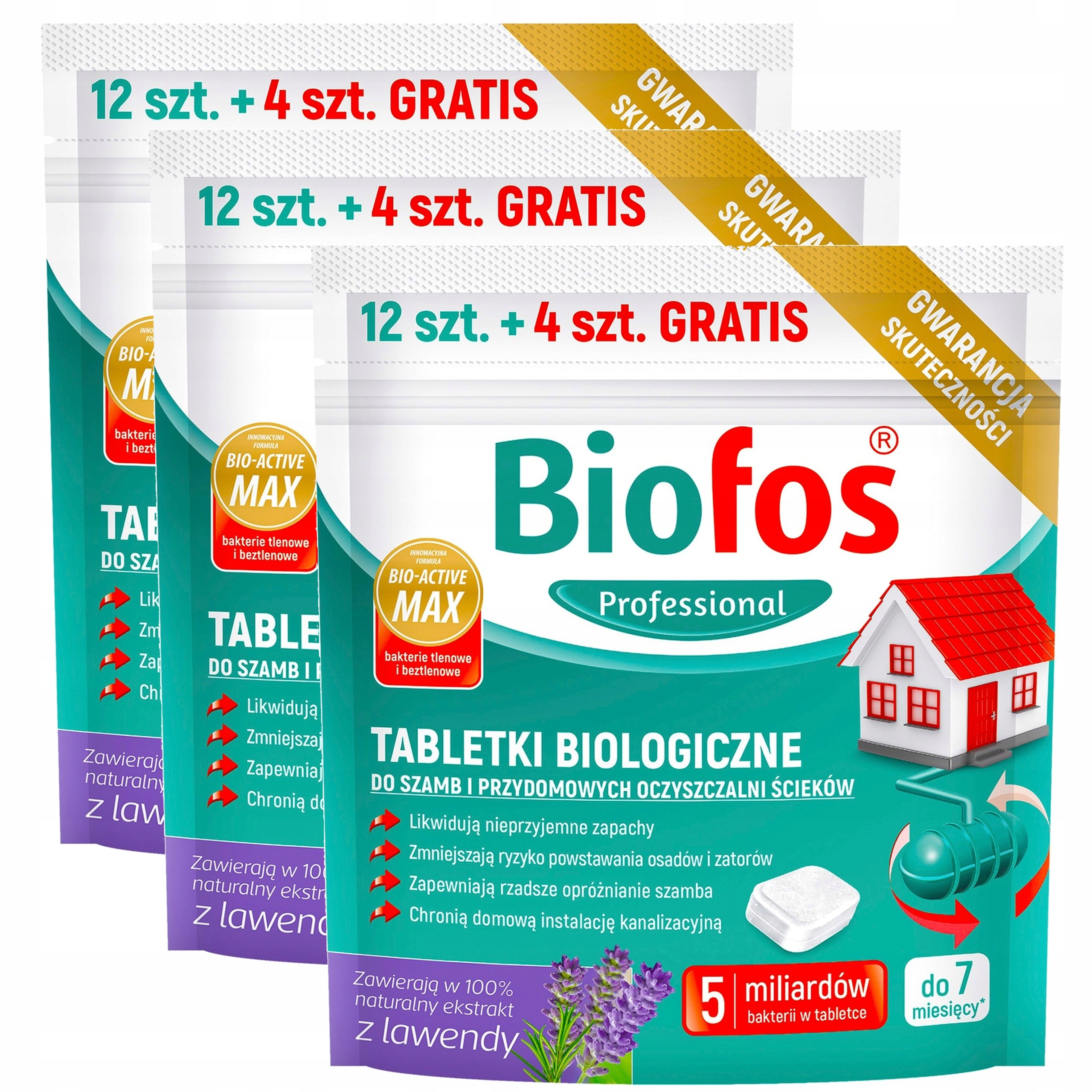 Biofos Tabletki Biologiczne Bakterie Do Oczyszczalni Przydomowej Szamba 48
