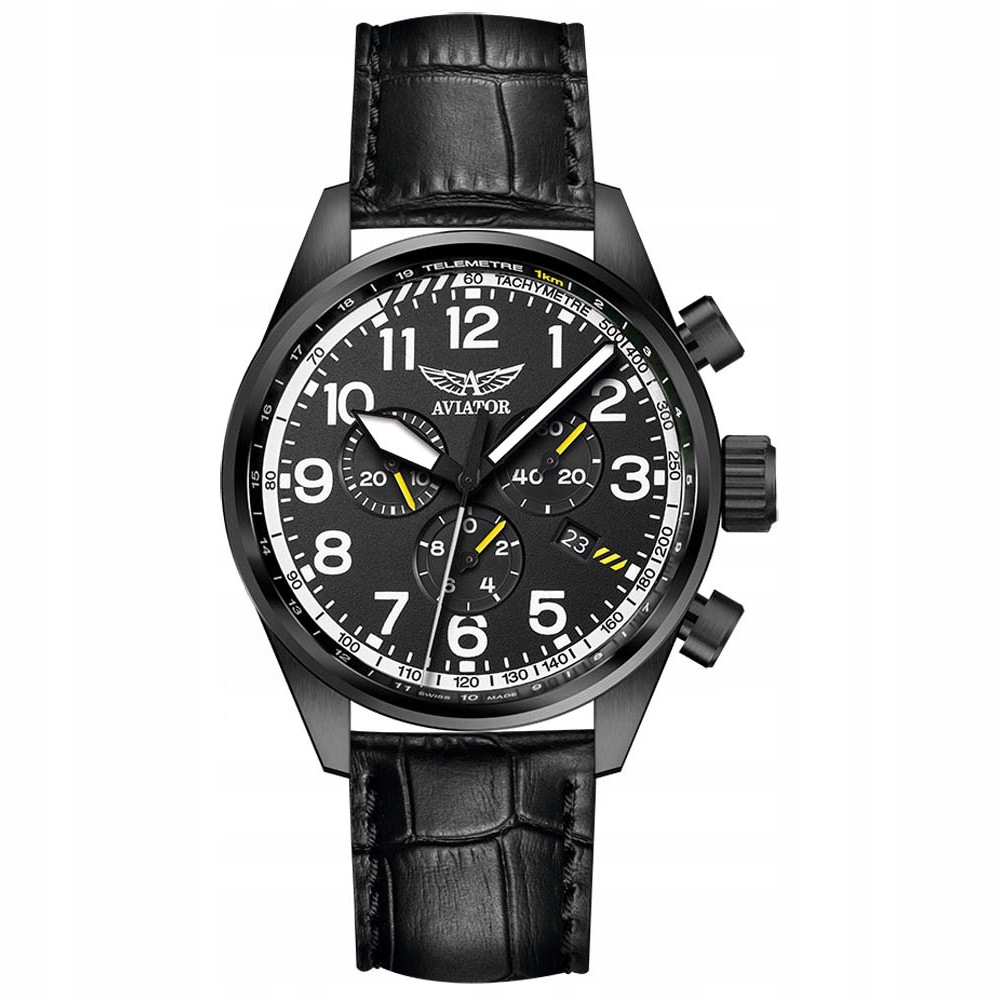 Pánské Pánské Hodinky Aviator V.2.25.5.169.4 černé