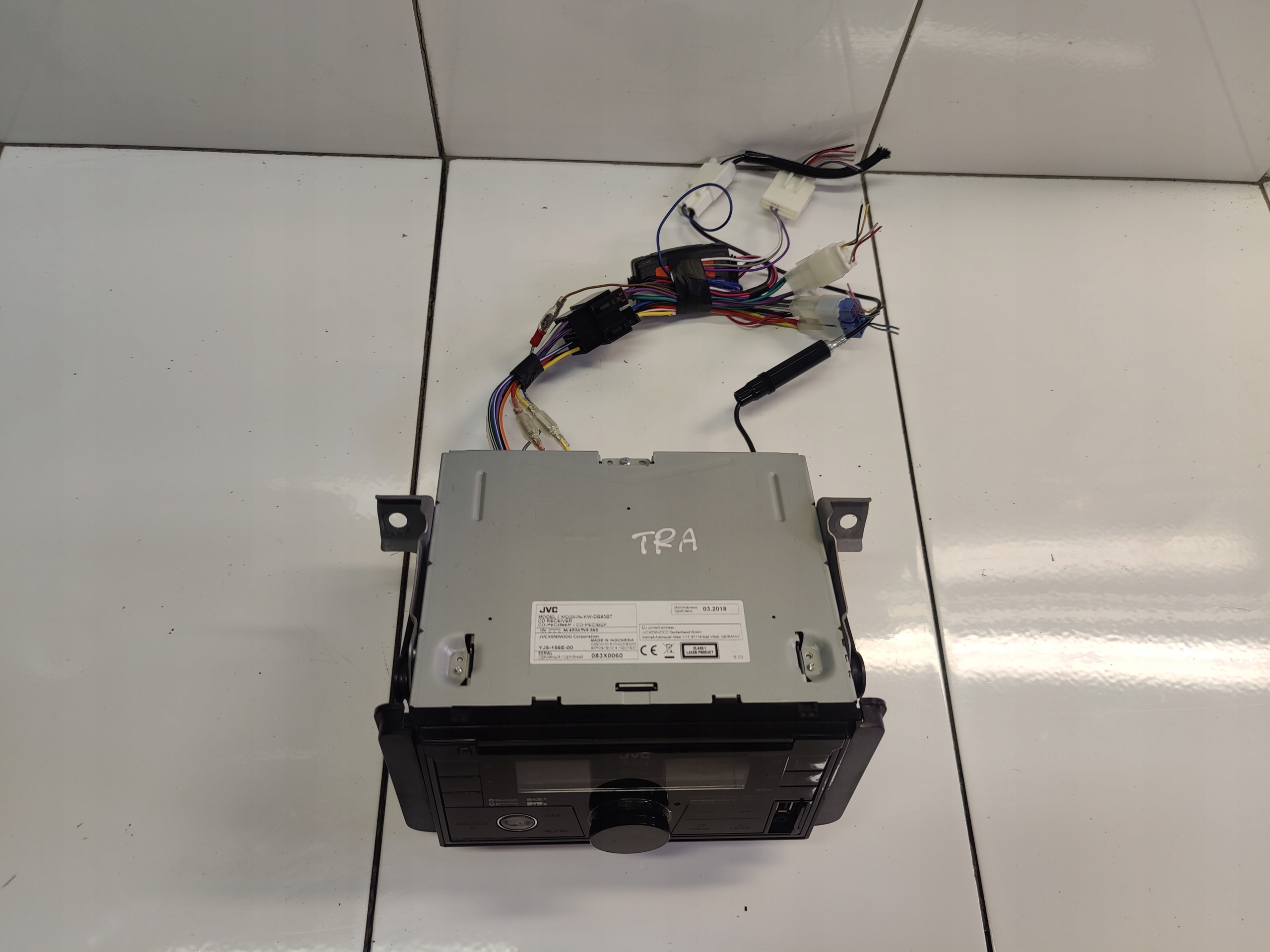 RADIO SAMOCHODOWE CD JVC KW-DB93BT