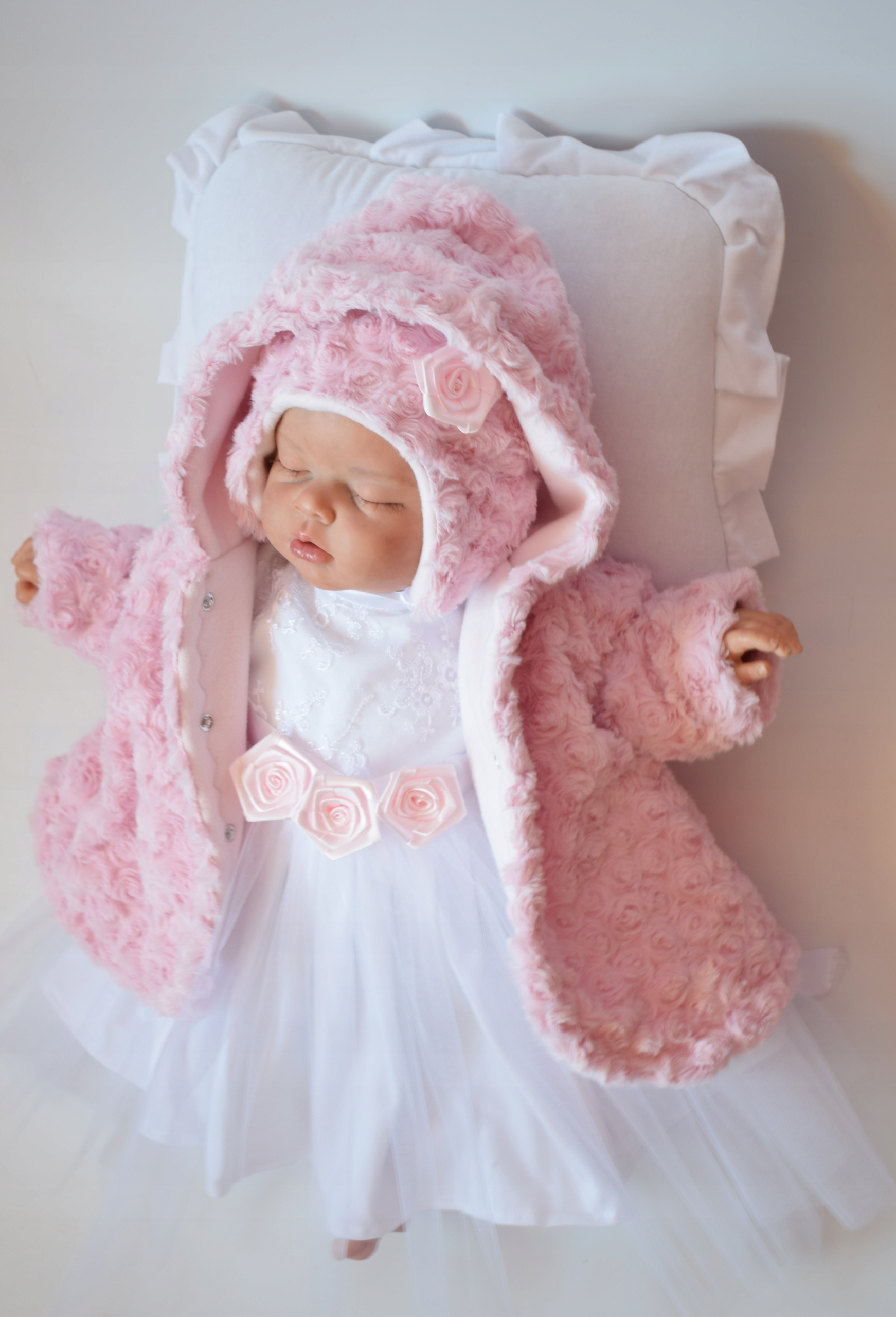 CIEPŁE UBRANKO CHRZEST 62 68 AMELIA 4 częściowe Okazje chrzest