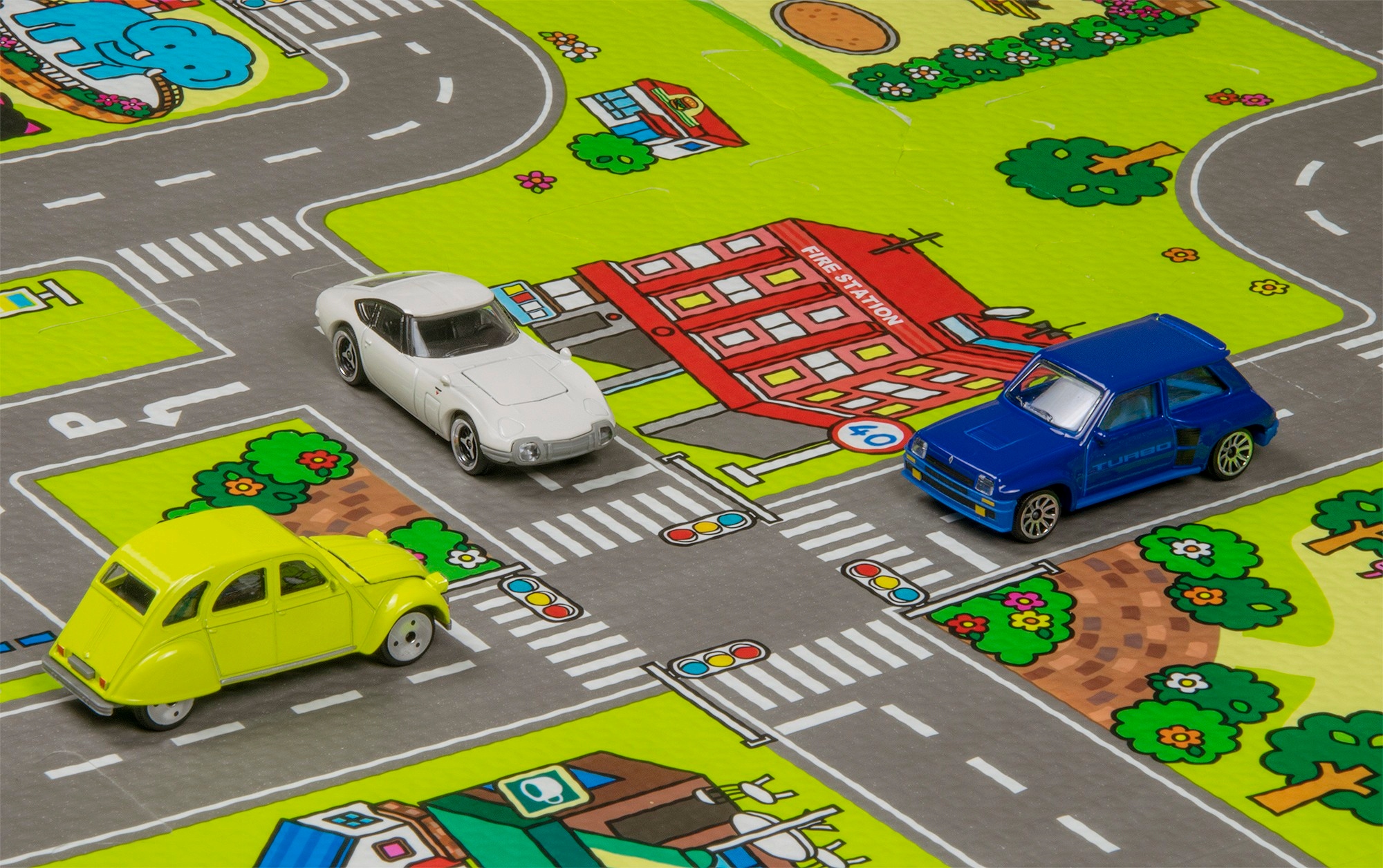 PUZZLE PIANKOWE MATA EDUKACYJNA MIASTO ULICE 36SZT Rodzaj puzzle