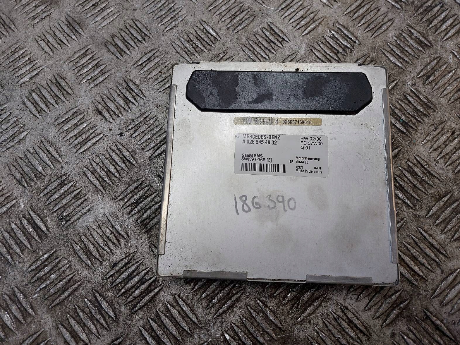 Centralina modulo MERCEDES-BENZ W210 E200 Compressore A0265454832