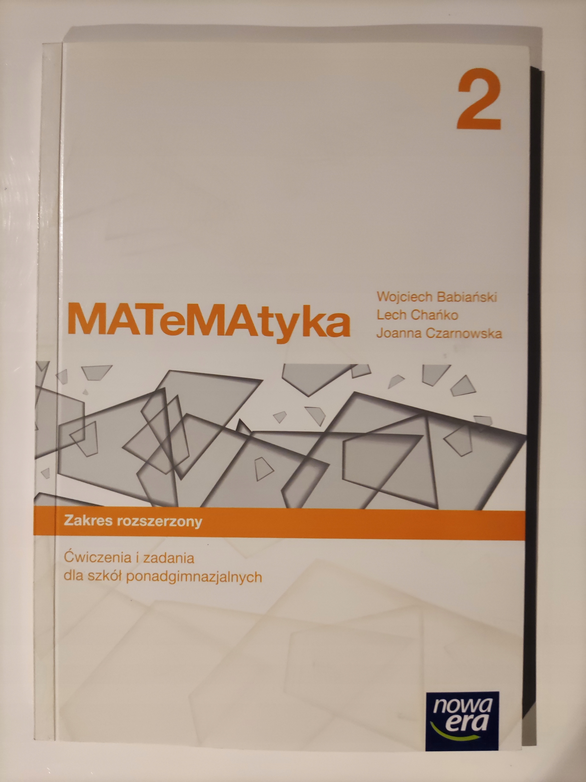 Matematyka 2 Ćwiczenia Zakres rozszerzony Nowa Era