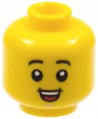 

Lego Głowa Chłopiec Piegi 3626cpb2727 Nowa