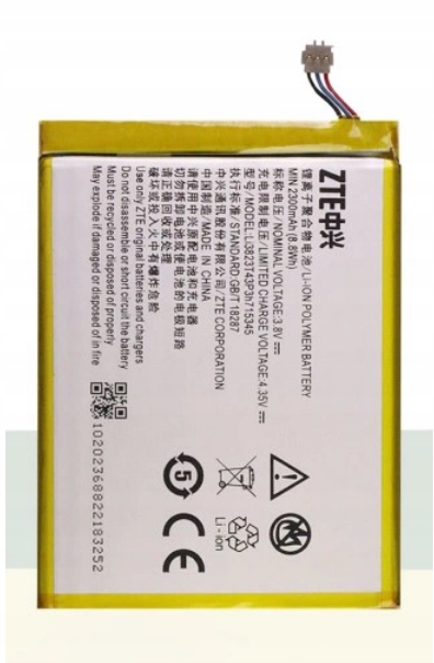 ORYGINALNA BATERIA ZTE Li3820T43P3h715345 MF910 EAN (GTIN) 5903887451949