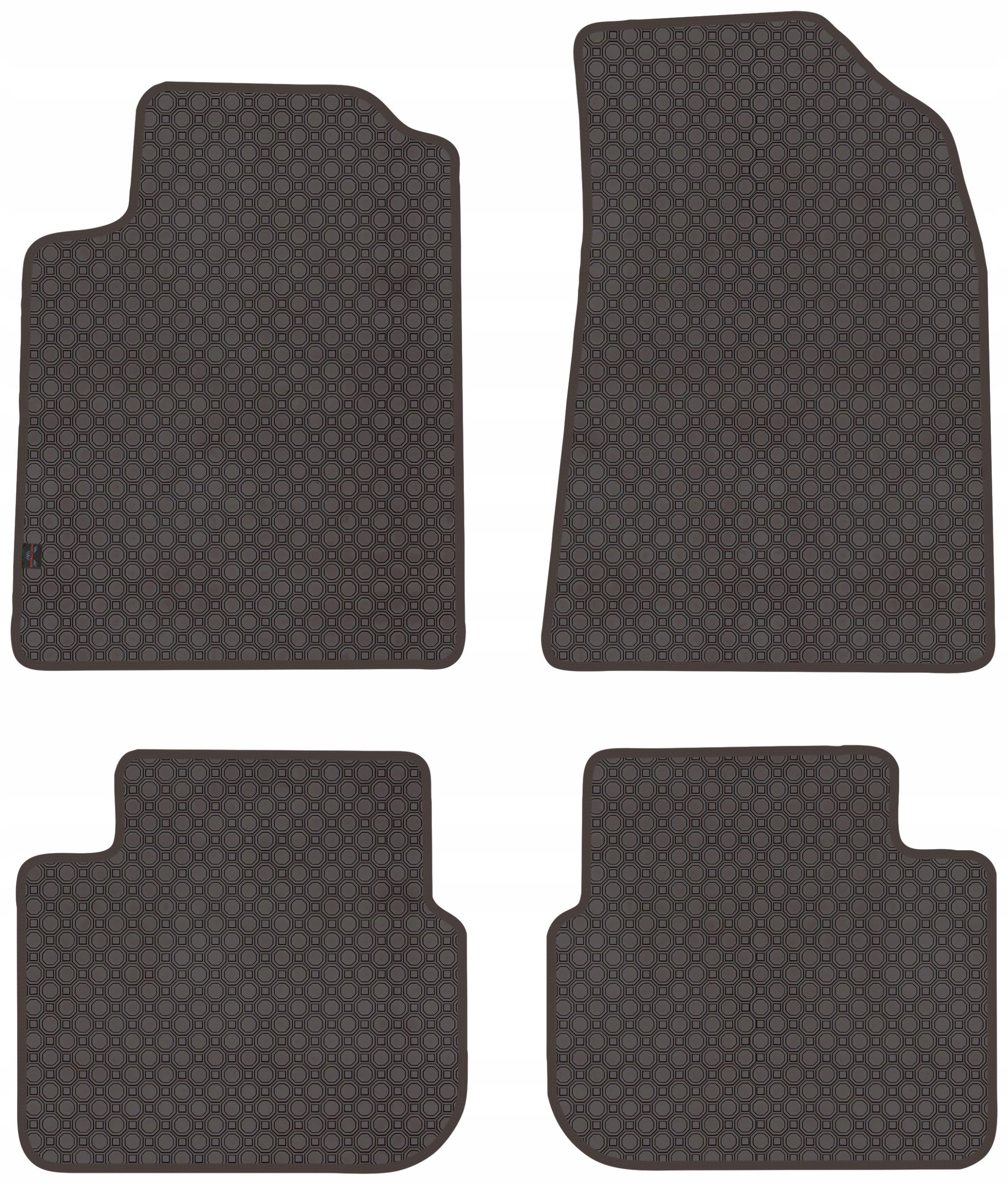 Lancia Delta 2008-2014 Koberce guma Bronz