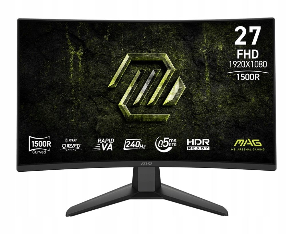 Monitor Msi Mag 274CF X24 27" 1920 x 1080 px